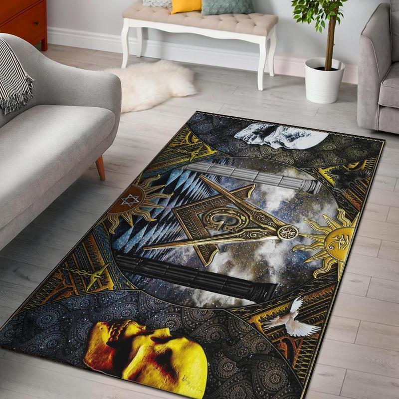 3D All Over Printed Freemason RUG 03032102.CXT