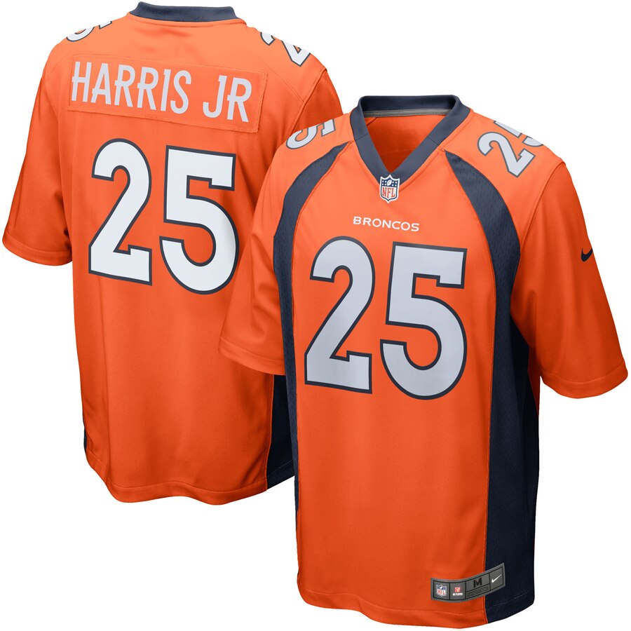 Chris Harris Jr Denver Broncos Nike Game Jersey – Orange