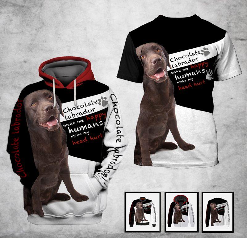 First Anniversary Gift 3D Print Labrador Retriver  Adult Unisex