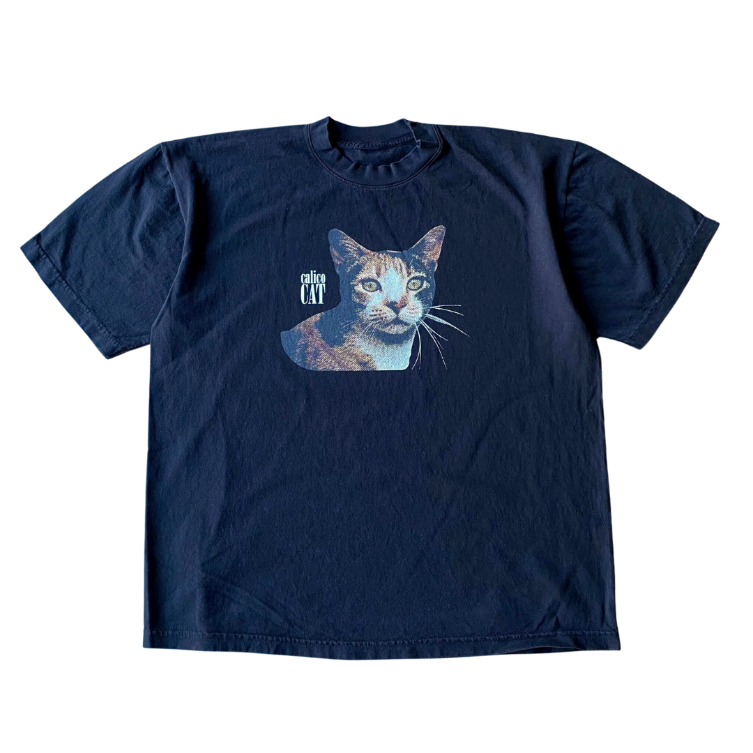 Calico Cat Stare Tee