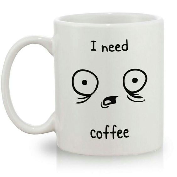 Caneca I Need Coffee