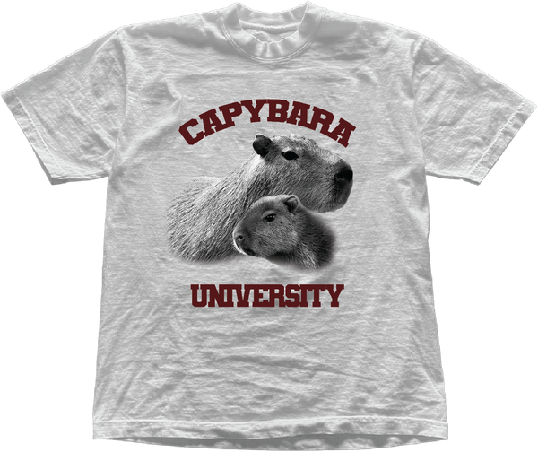 Capybara University Tee