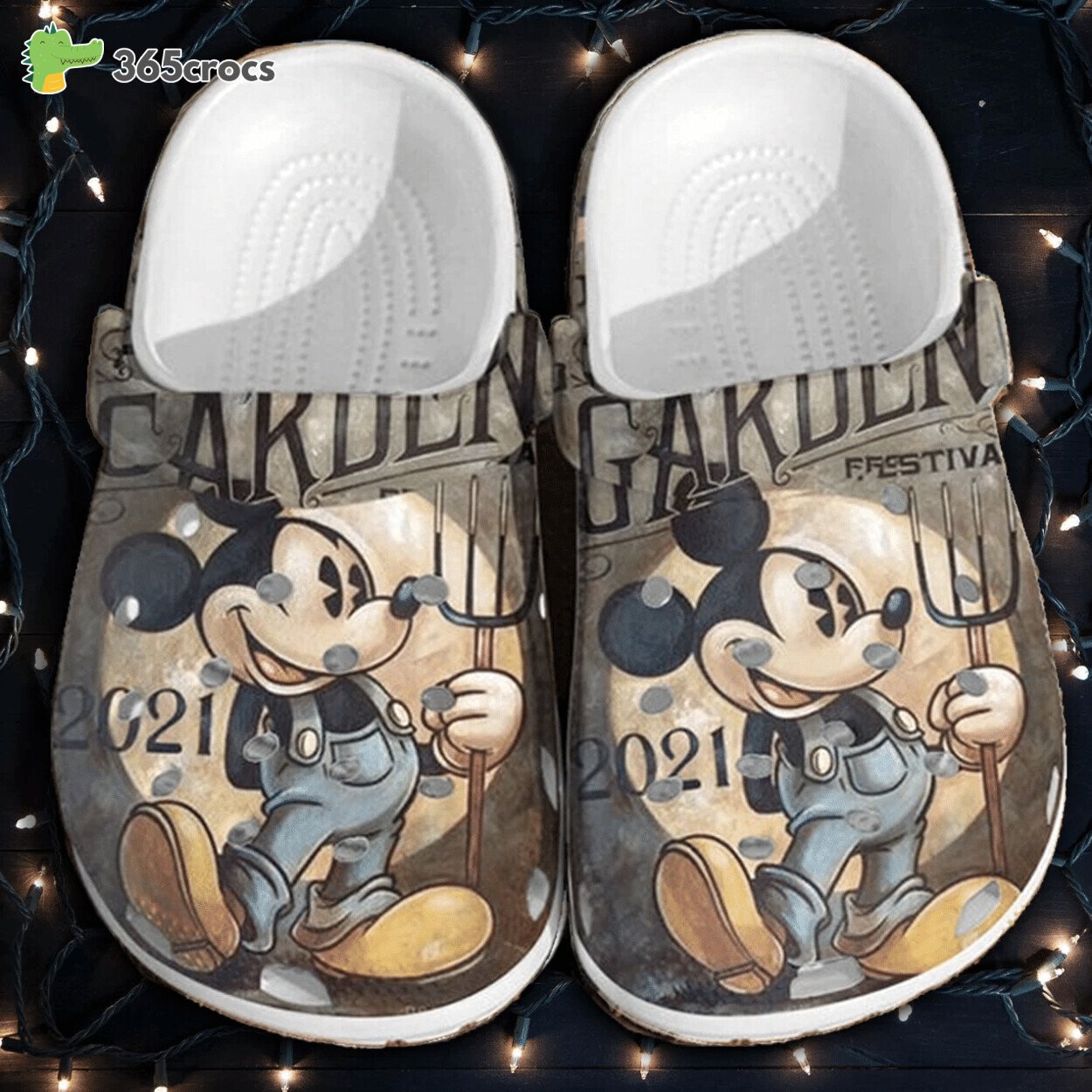 Cartoon Enthusiasts Celebrate Iconic Mickey Mouse Clog Footwear Design