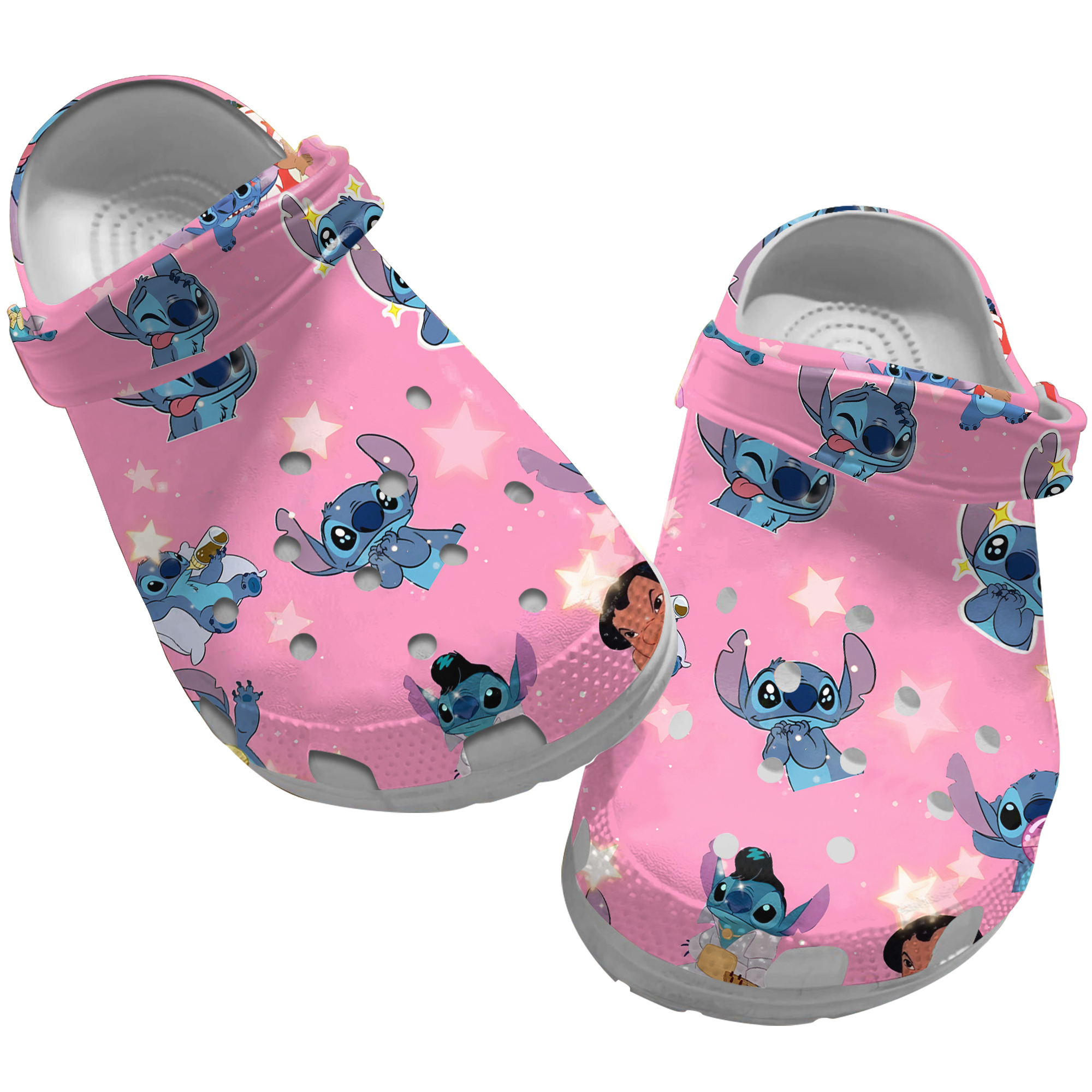 Cartoon Sandals Lilo And Stitch Clog Shoes Unisex Cartoon Crocss