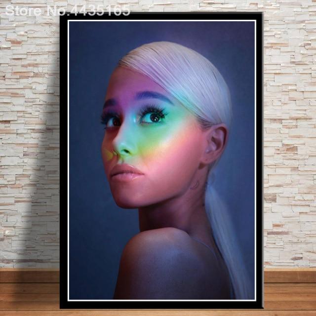 Ariana Grande Poster Pop Music Girl Pop Star Posters And Prints Wall Art