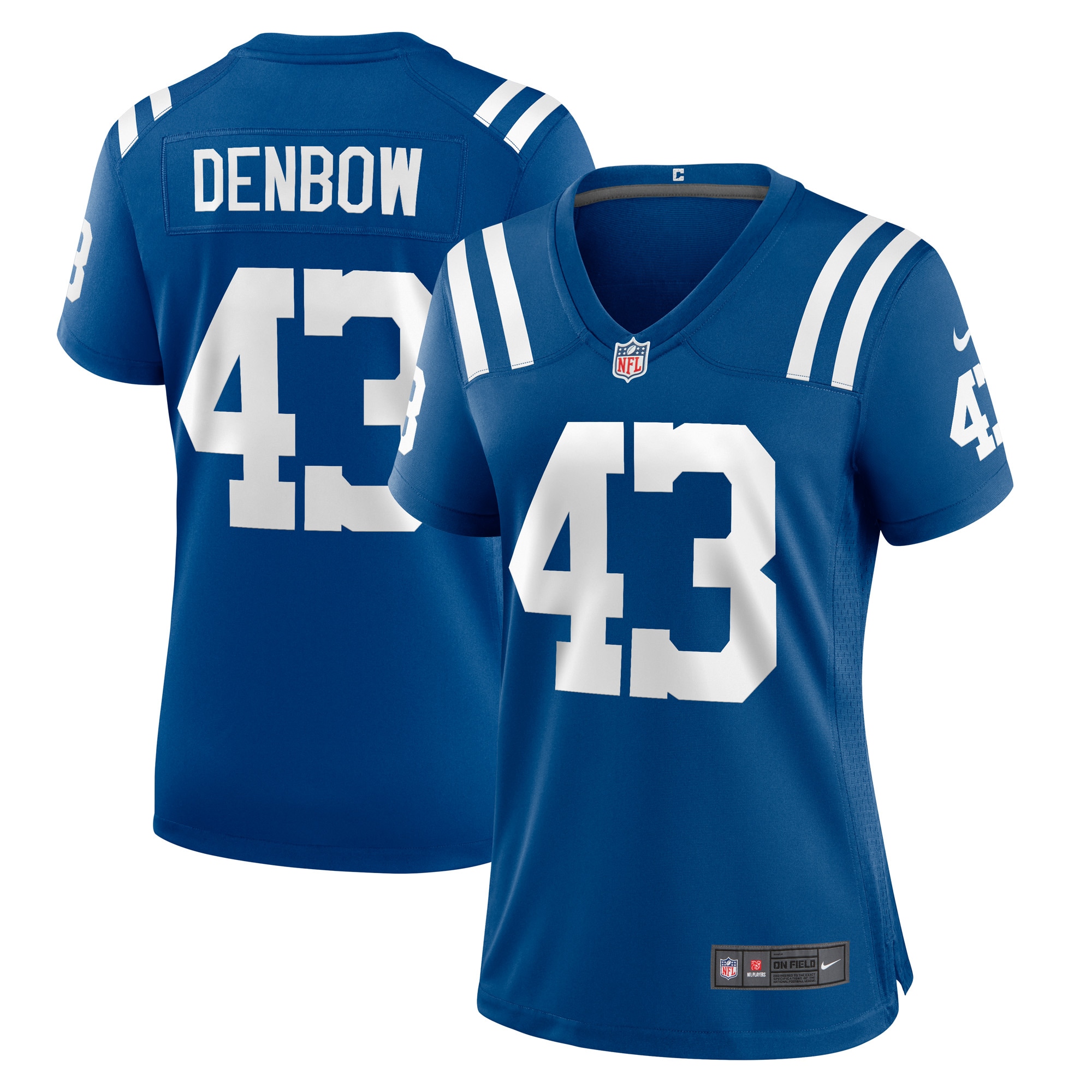 Women’s Indianapolis Colts Trevor Denbow Royal Game Player Jersey