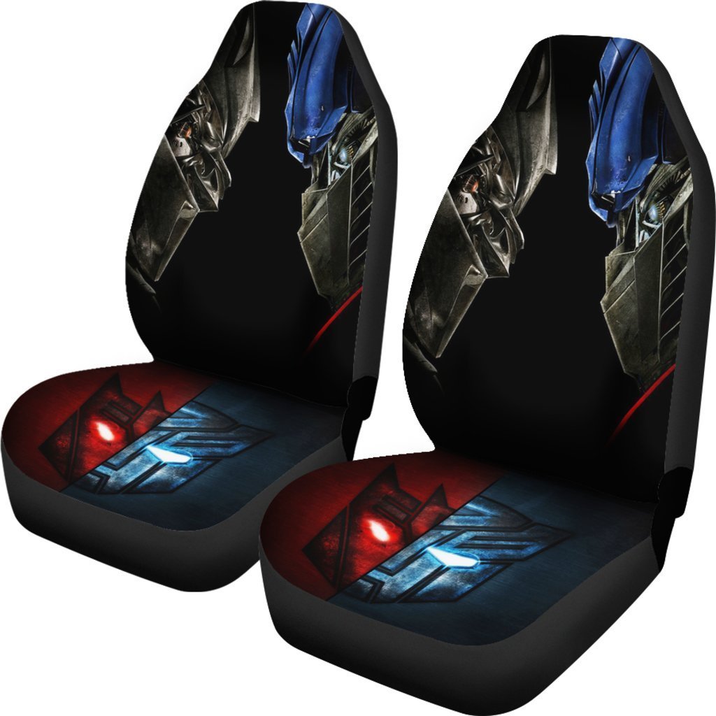 Autobots Vs Decepticons Art Design Transformers Car Seat Covers 2