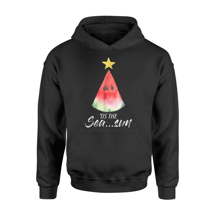 Christmas In July Tis The Sea  Sun Hoodie