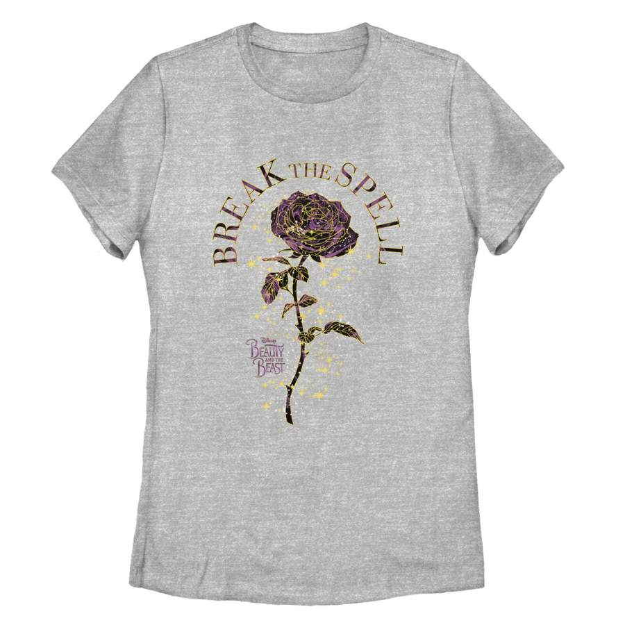 Beauty and the Beast Women’s Break Spell Rose T-Shirt