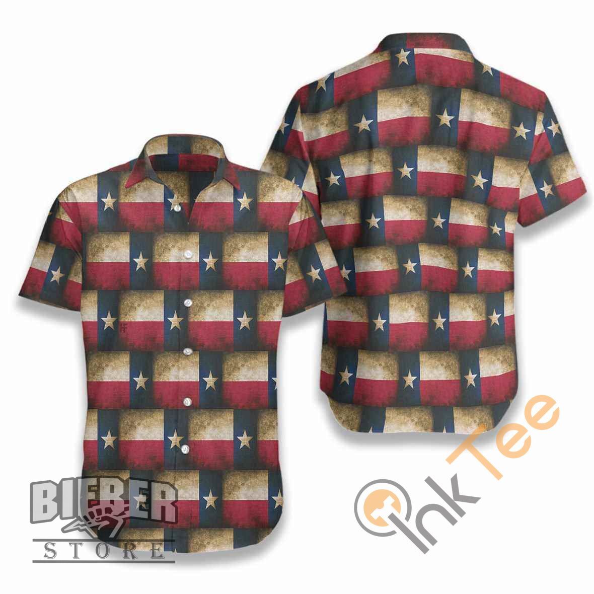 Texas Pattern Hawaii Shirts Ha2558