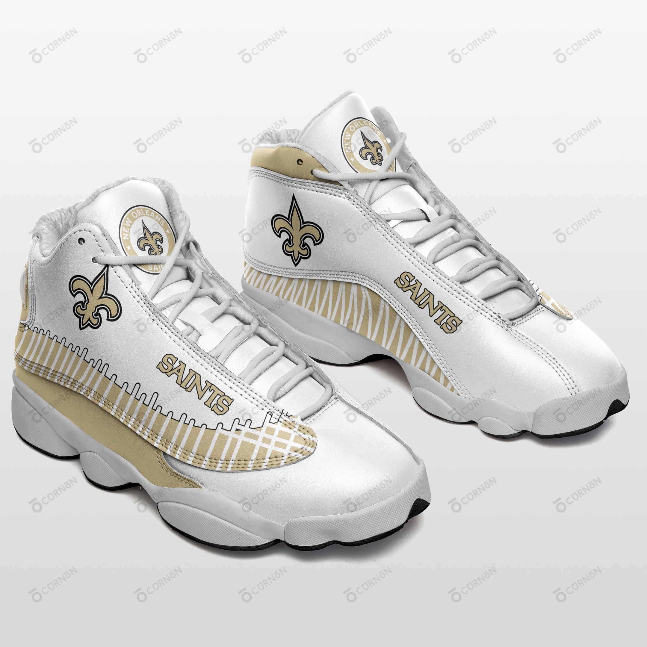 New Orleans Saints Air JD13 Sneakers 490