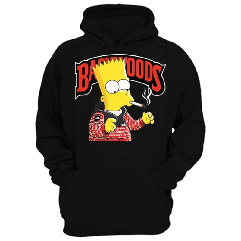 Backwoods Smoking Simpsons Hoodie