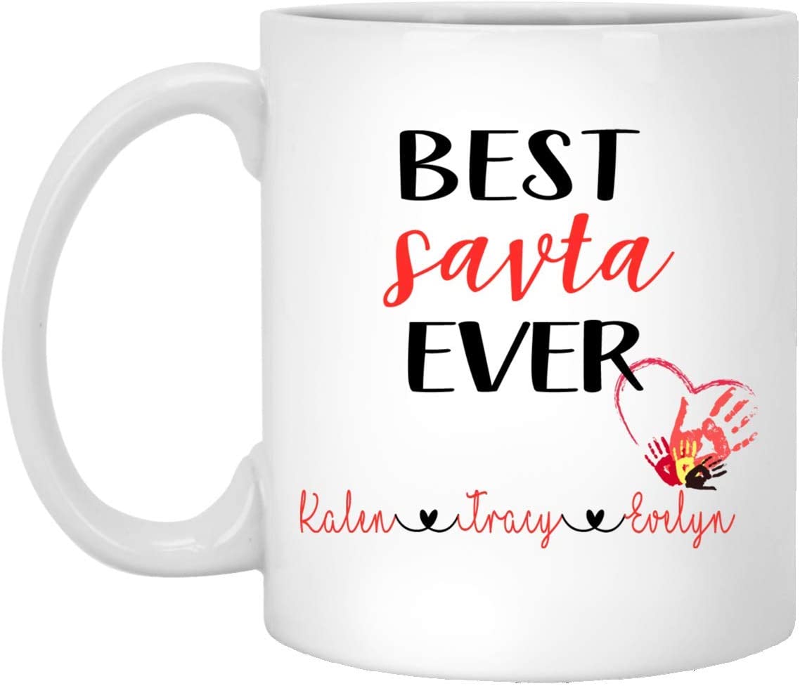 Best Savta Ever Coffee Mug – Personalized Mug – Father’S Day Gift – Gift For Savta – Fathers Day Mug – Savta Coffee Cup – Savta Coffee Mug 15Oz