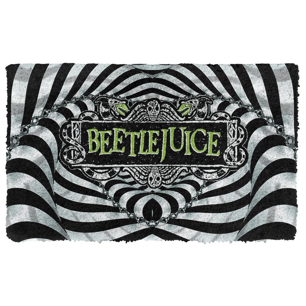 Gearhumans 3D Beetlejuice Custom Doormat