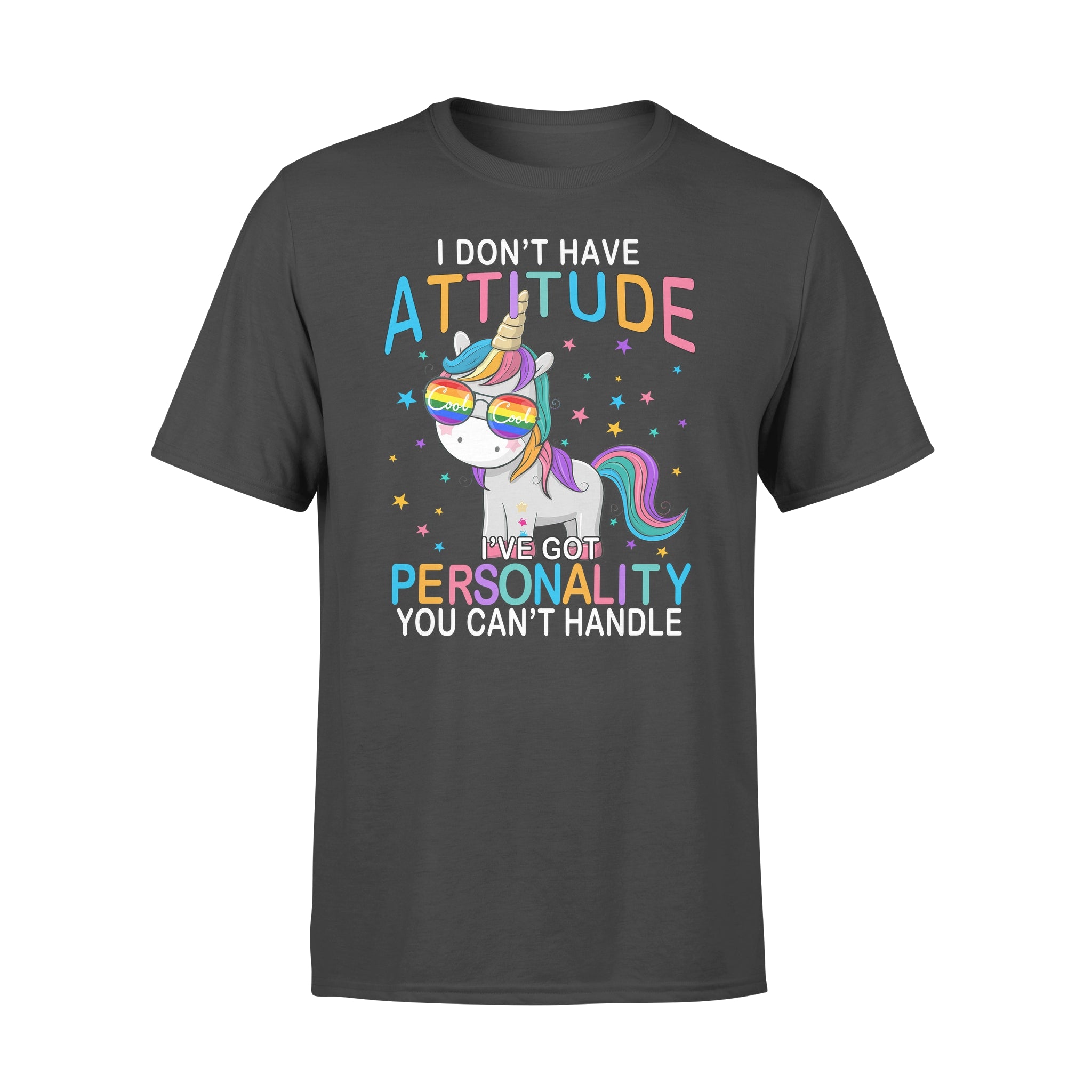 Unicorn I Don’t Have Attitude I’ve Got Personality You Can – Premium T-shirt