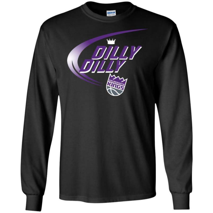 AGR Dilly Dilly Sacramento Kings Sport Long Sleeve T-shirt