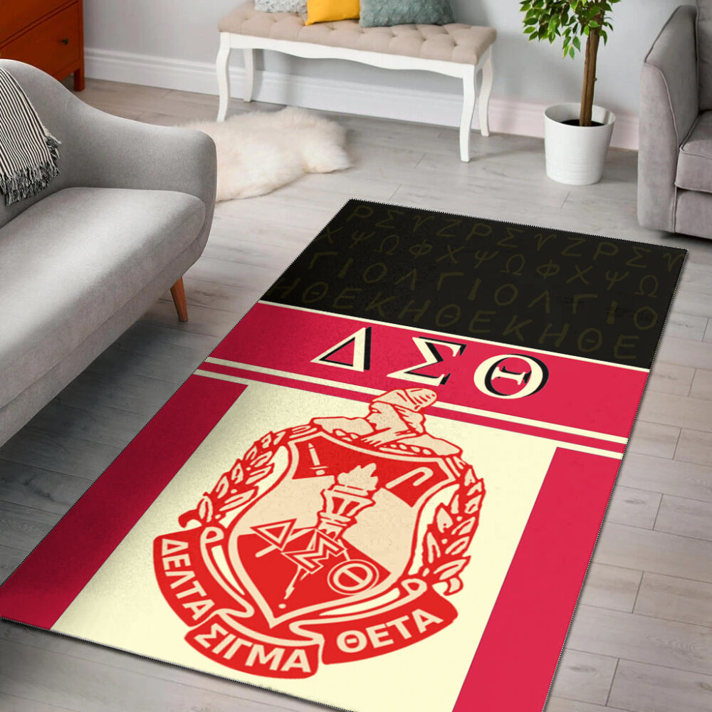 Delta Sigma Theta Area Rug – Sorority Heritage Area Rug