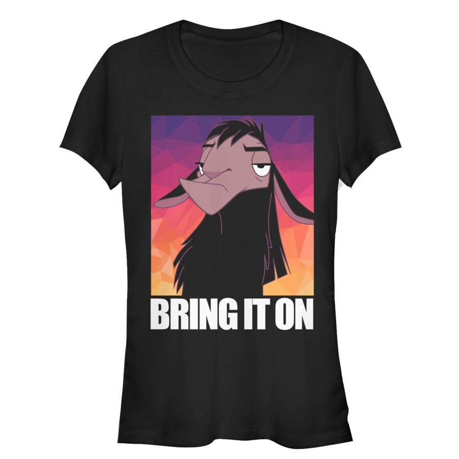 The Emperor’s New Groove Junior’s Kuzco Bring It On  T Shirt