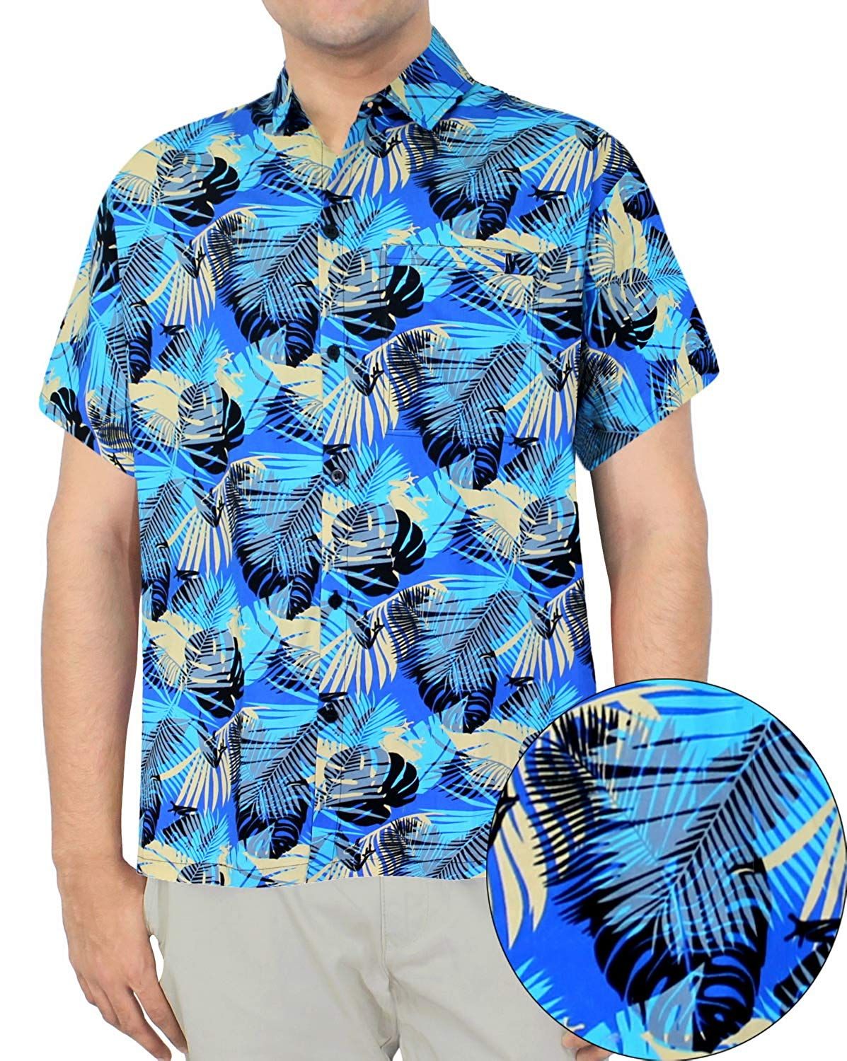 Palm Tree Blue Awesome Design Hawaii Shirt Ha28088