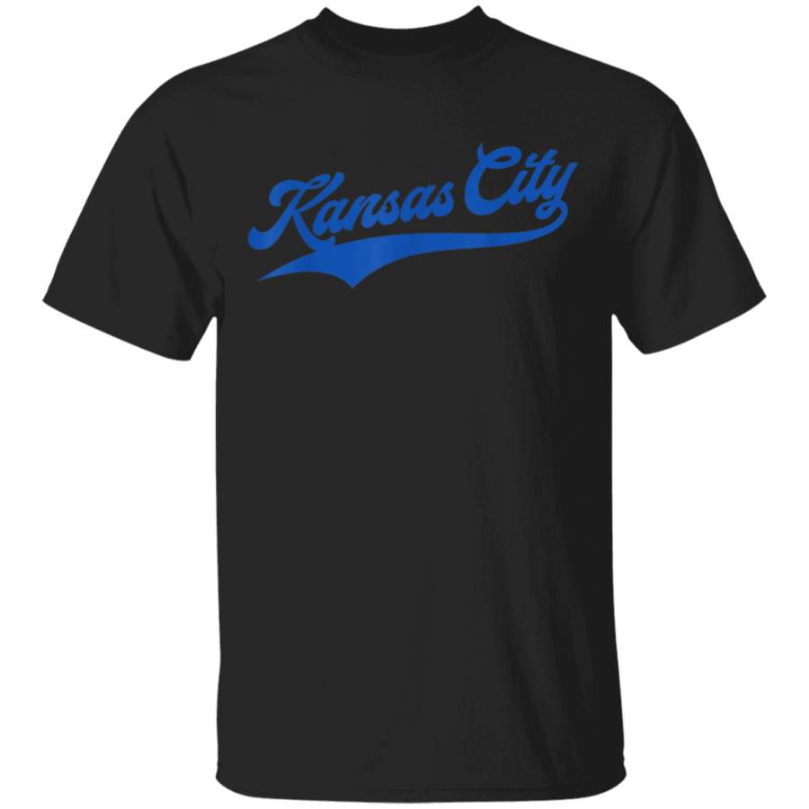 Kansas City Baseball  KC Pride Royal Blue Vintage Gift TShirt