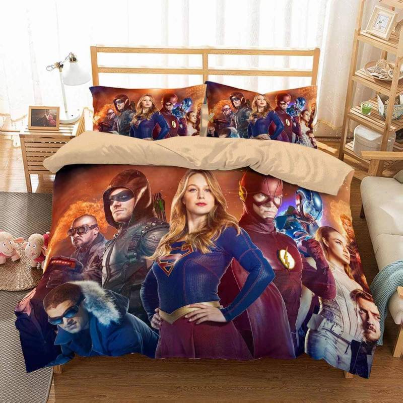 3D Customize Legends Of Tomorrow Bedding Set Duvet Cover Set Bedroom Set Bedlinen