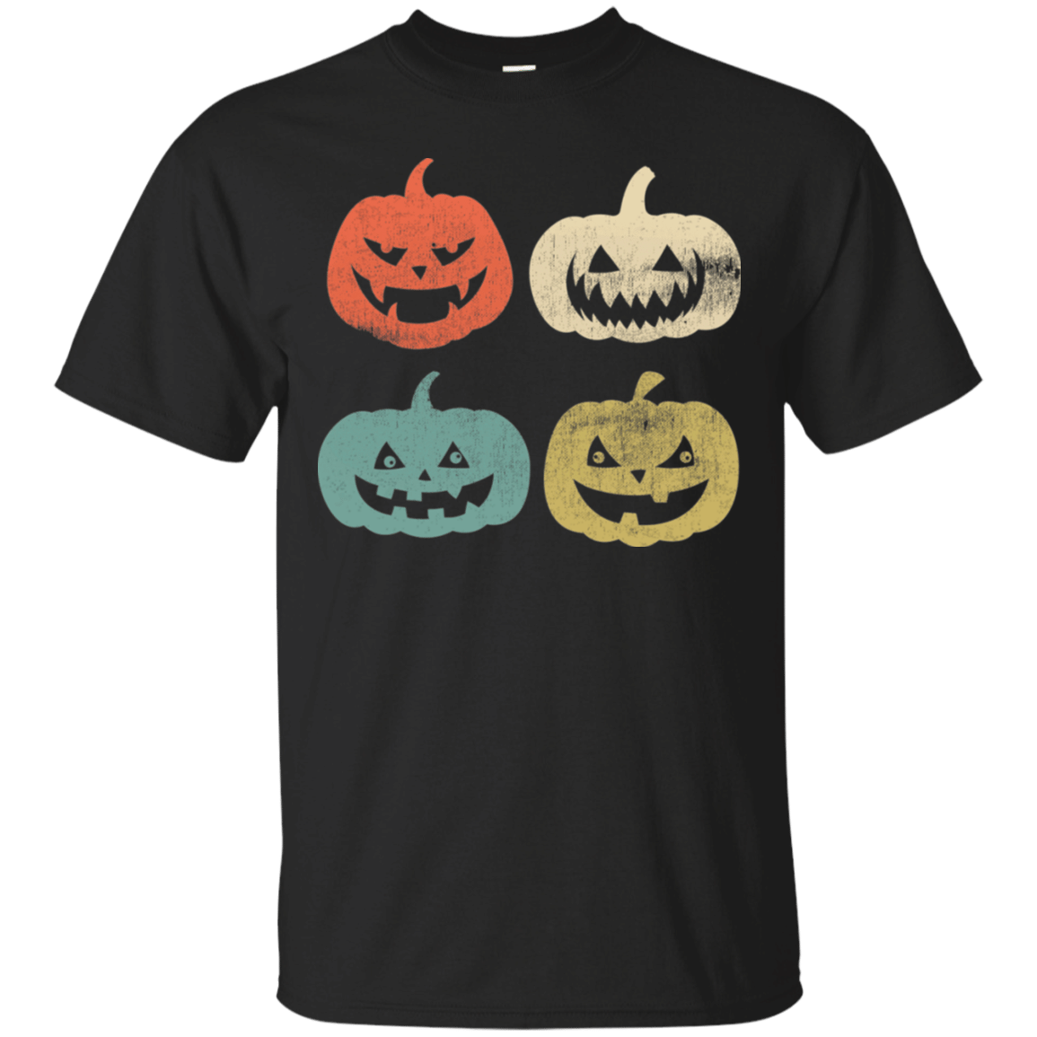 Buy Vintage Pumpkin Shirt Adult Funny Pumpkin Halloween T-shirt