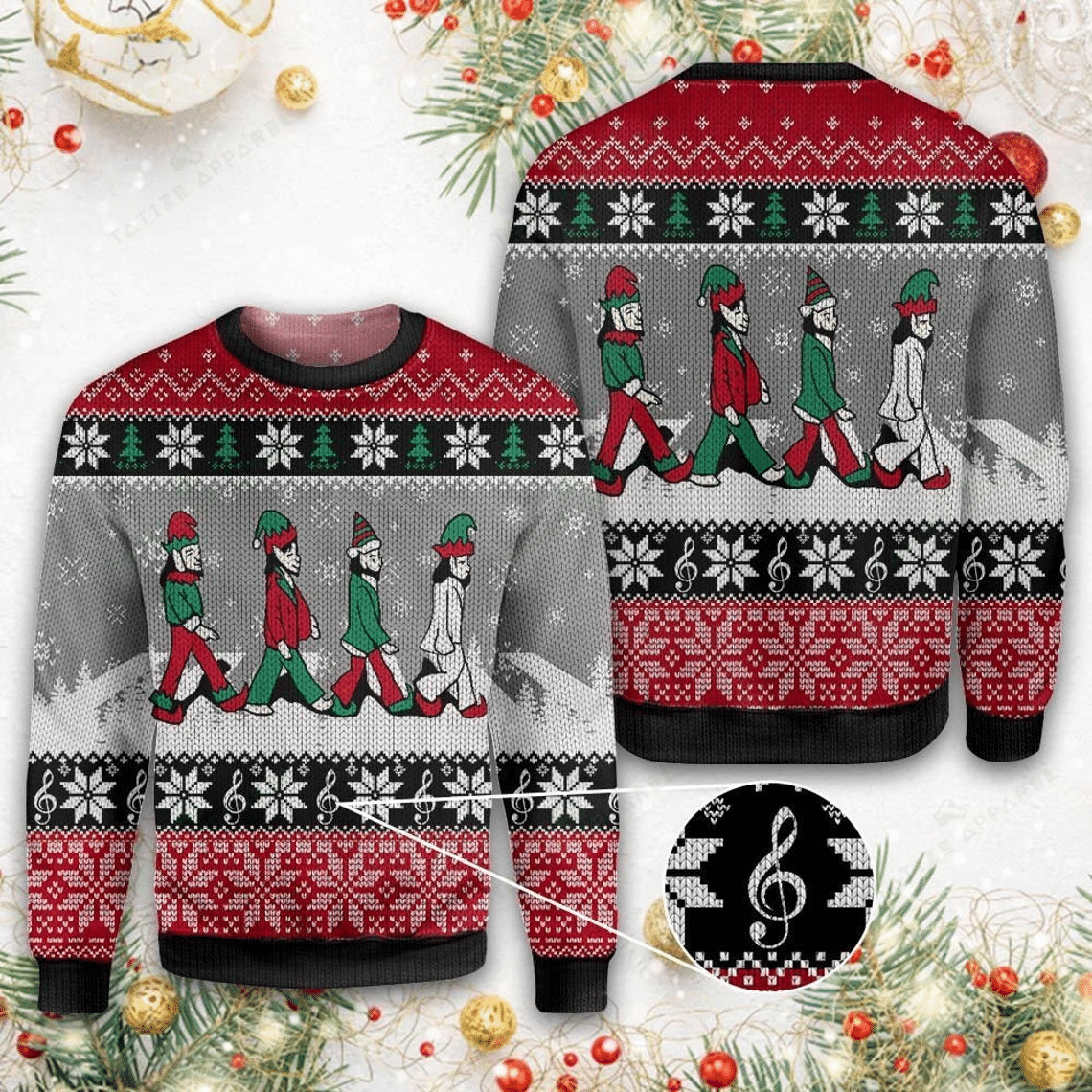 The Fab Four Ugly Sweaters DT231203