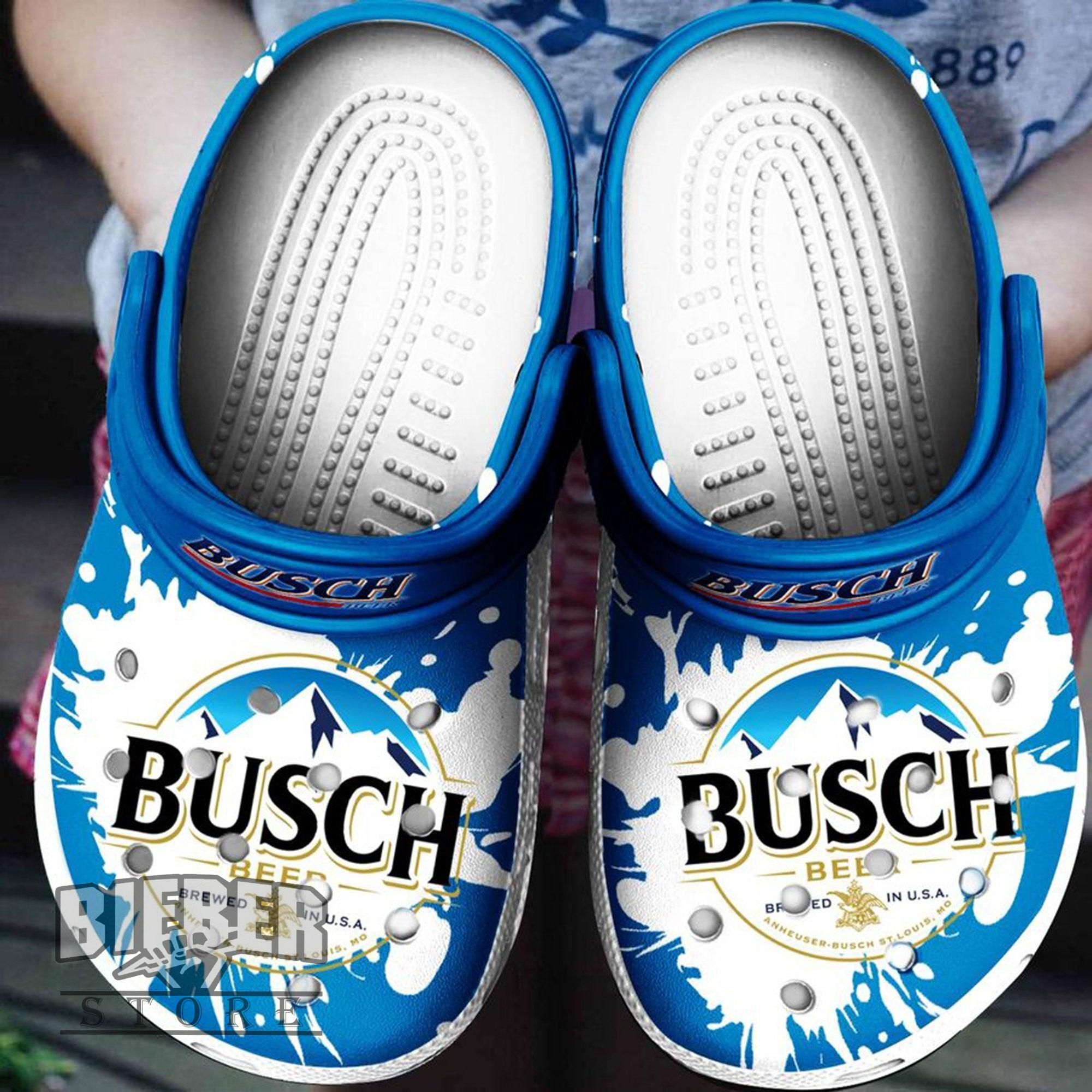 Busch Beer Clogs Clog Shoes