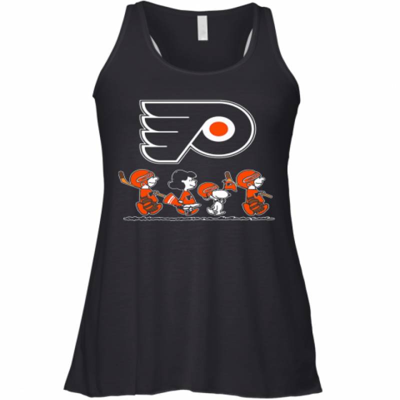 The Peanuts Philadelphia Flyers Hockey Logo Racerback Tank