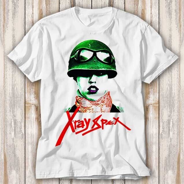 Xray Spex Best Gift Music Top Rock Band 80s T Shirt Outfit  For Men  For Women