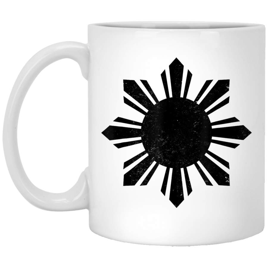 Philippines Filipino Vintage Sun Pinoy Pinay_1868 Coffee Mug