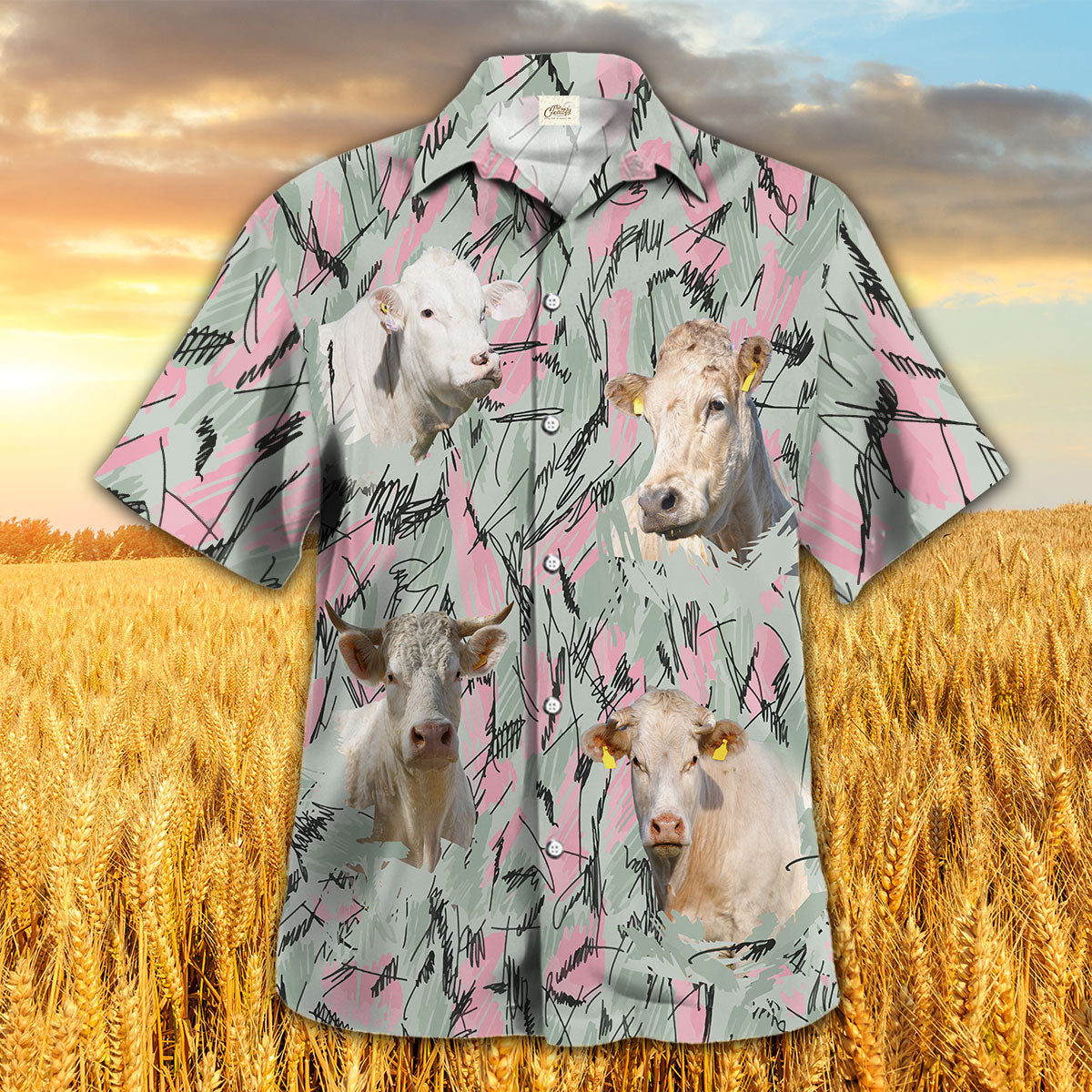 Charolais In Hopper’S Hawaiian Shirt