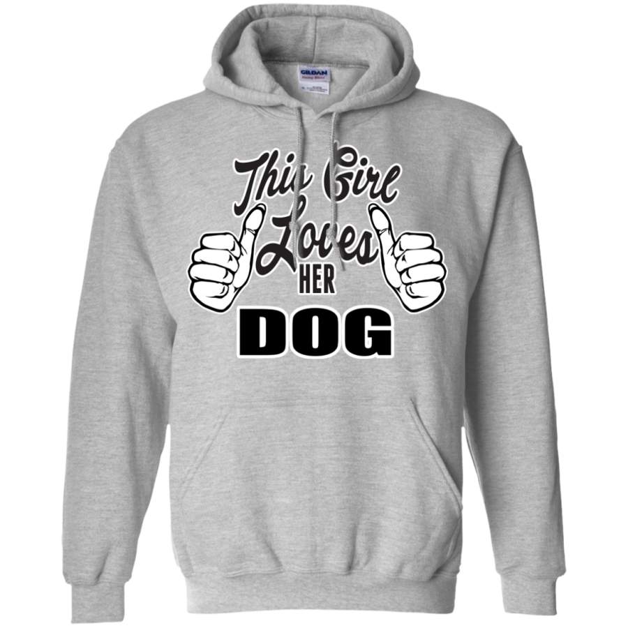 This Girl Loves Her Dog Hoodie