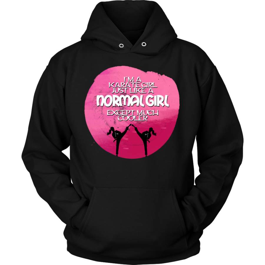 I’m a Karate Girl Much Cooler Sports Fanatics Hoodie