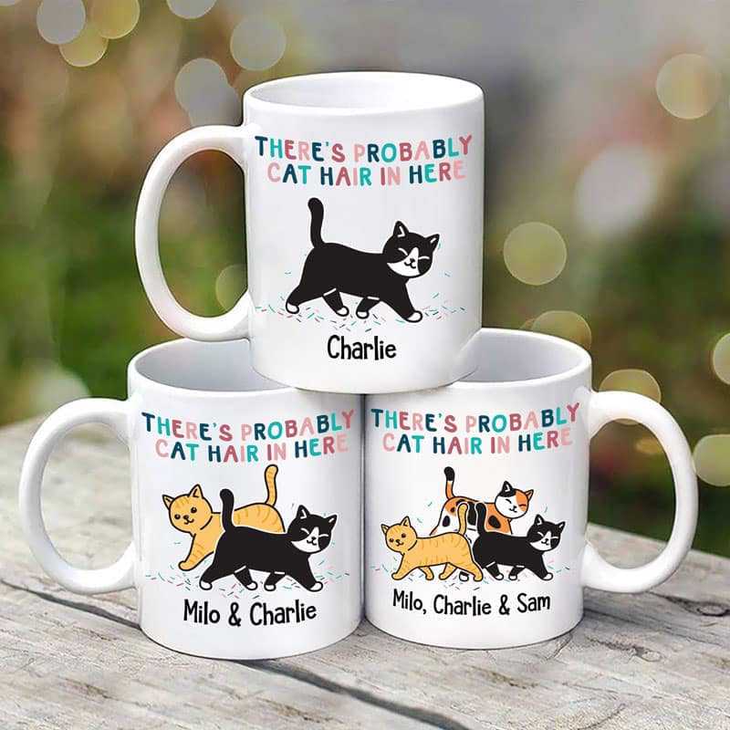 Cat Hair In This Personalized Mug