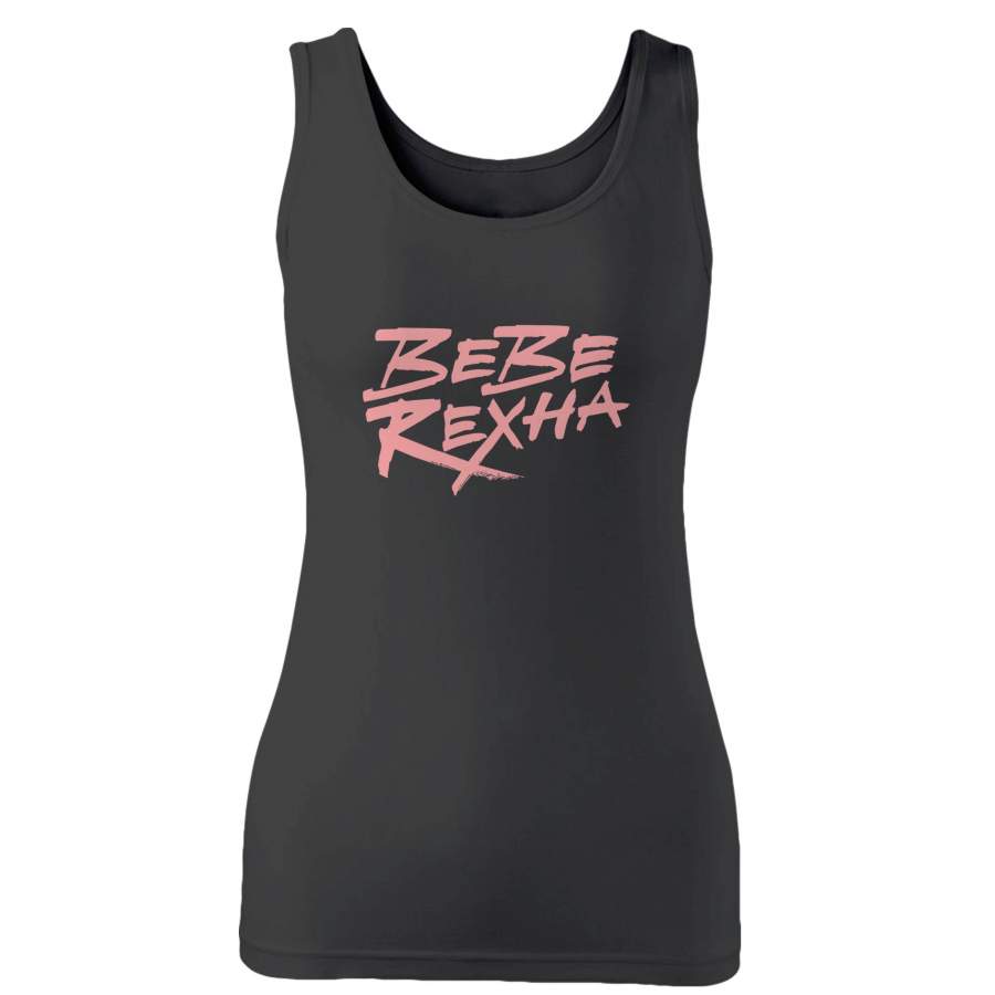 Bebe Rexha Logo Pink Woman’s Tank Top