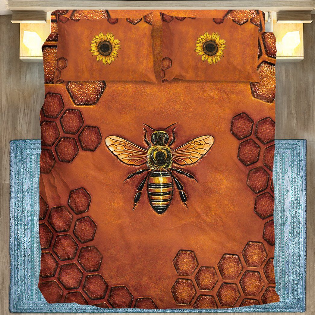 Casespring 3D Custom Bedding Set Love Bee