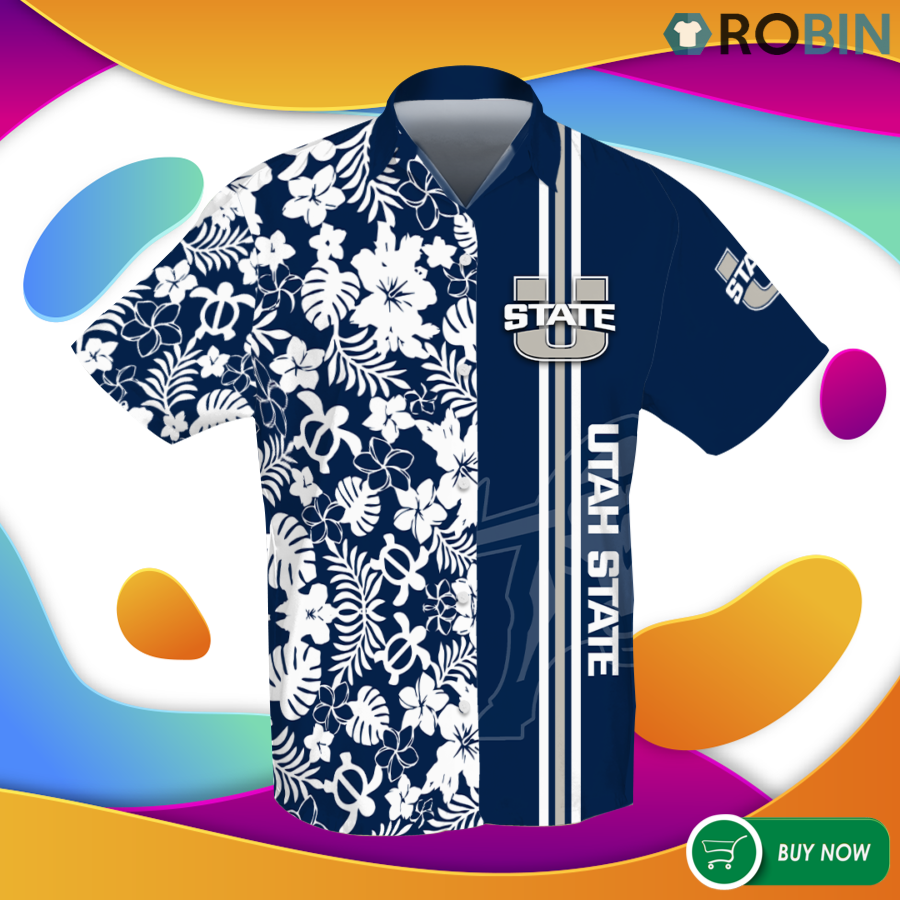 Utah State Aggies 3D Hawaiian Shirt