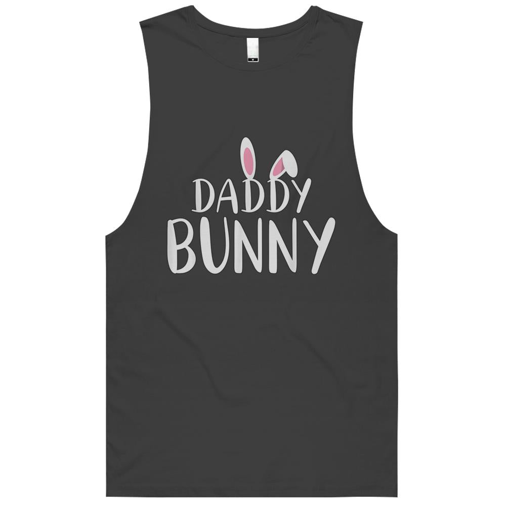 Mens Daddy Bunny Easter Shirt Pregnant Mom Matching Couple Shirts Tank Top