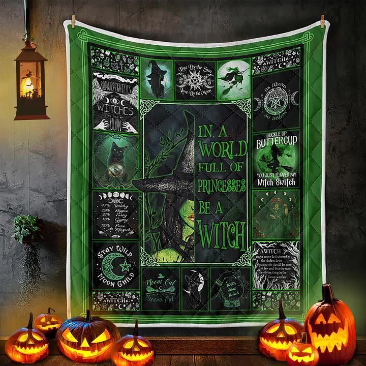 Witch Halloween Yp2708063Cl Quilt Blanket