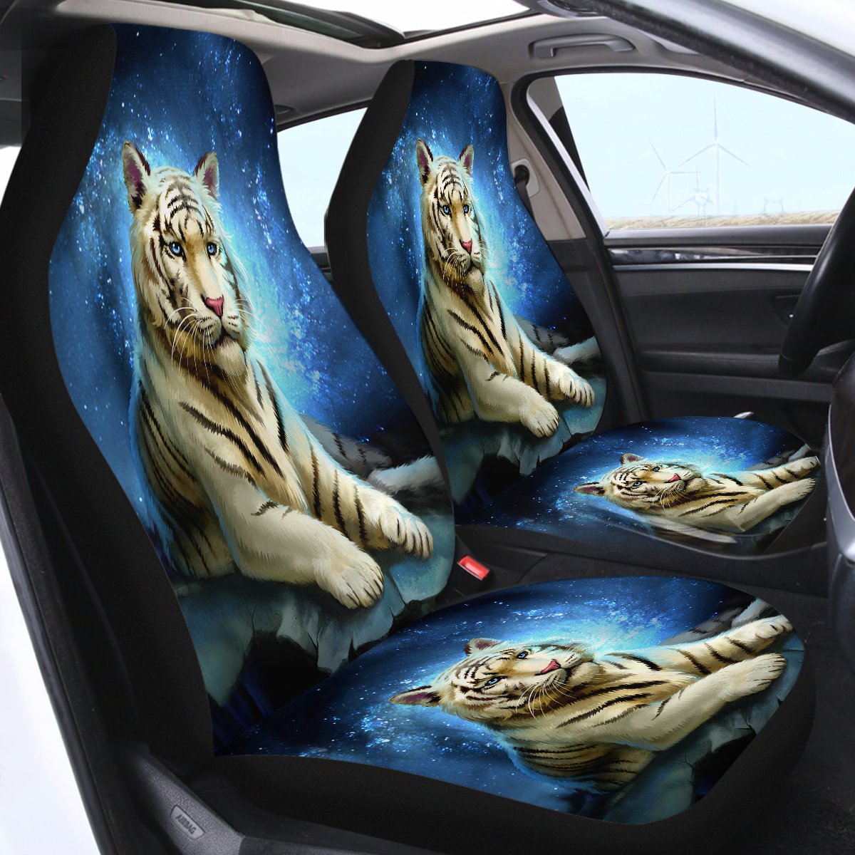 White Tiger SWQT2032 Car Seat Covers