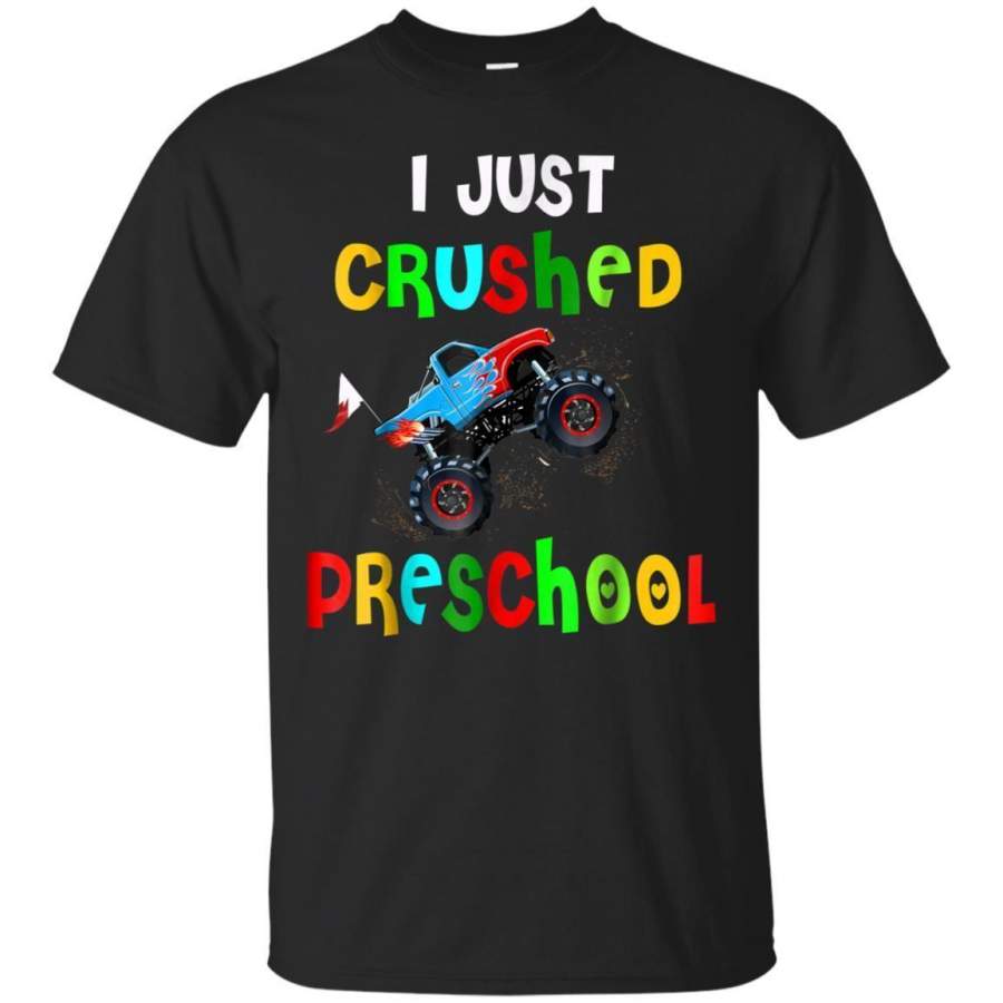 AGR I Just Crushed Preschool Monster Graduation Prek Tshirt Jaq T-shirt