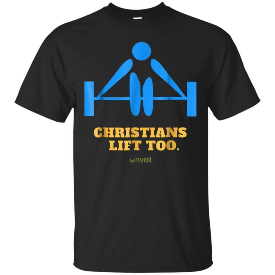 AGR Unveil Brand Christians Lift Too Gym Tshirt Flex Fit Jaq T-shirt