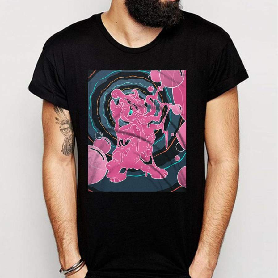 Pink Elephant Funny Men’S T Shirt