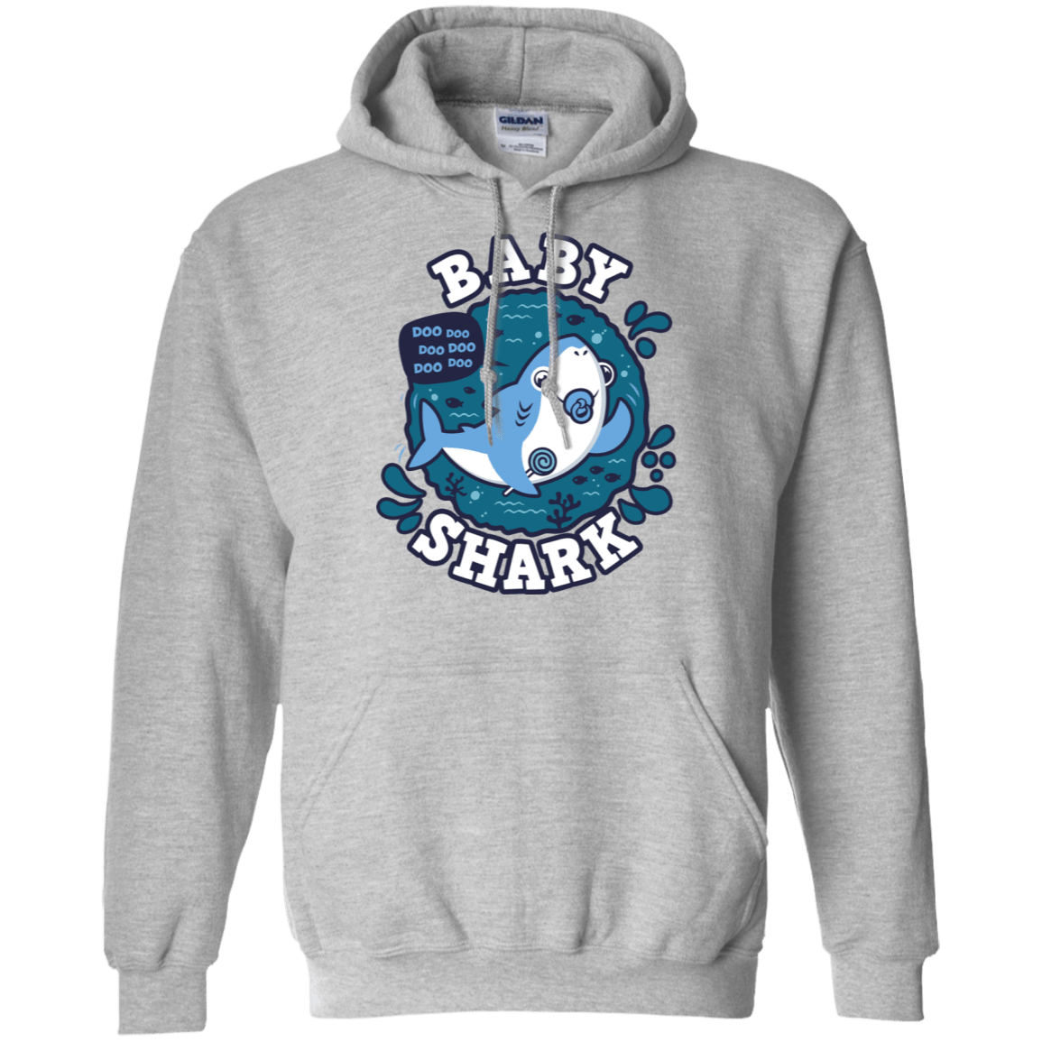 Shark Family Trazo – Baby Boy Chupete Pullover Hoodie