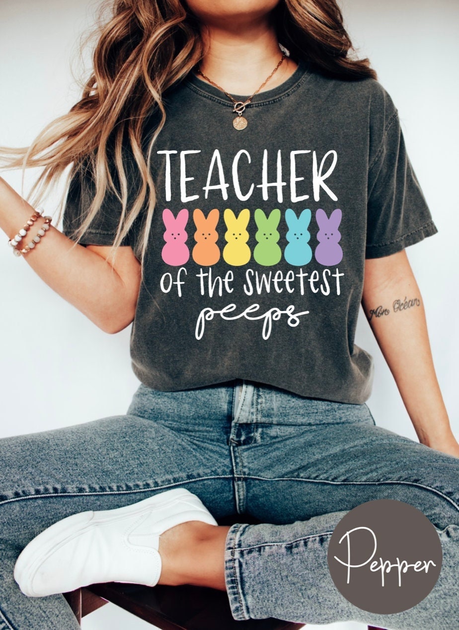 Teacher Shirts for Easter, Teacher Easter tee, Teacher Appreciation, Teacher Bunny Gifts, Teaching Squad Shirt, Teacher Rabbit Shirt