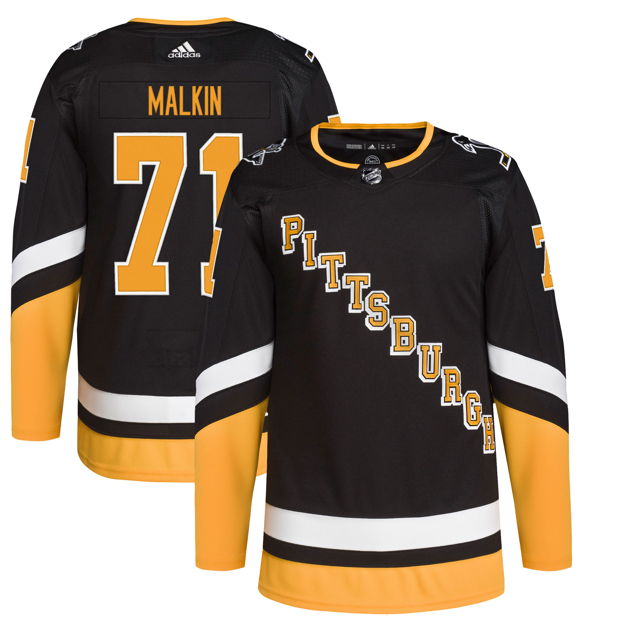 Evgeni Malkin Pittsburgh Penguins Alternate Primegreen Authentic Player Jersey – Black