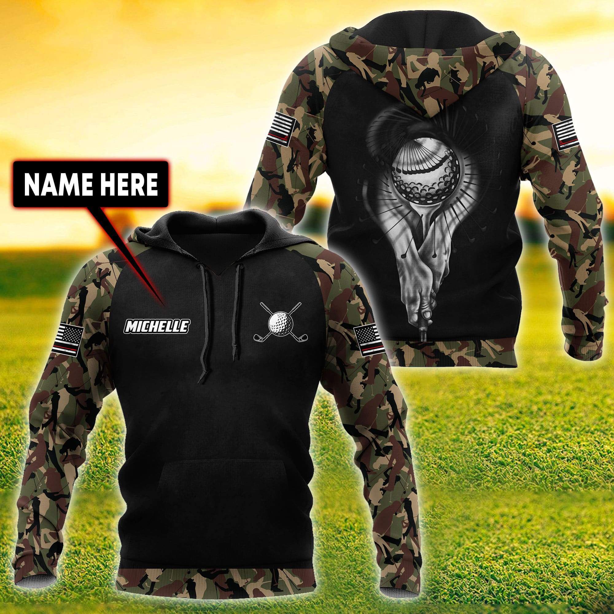 Custom Name XT Golf 3D Printed Shirts – Andressierra Shop