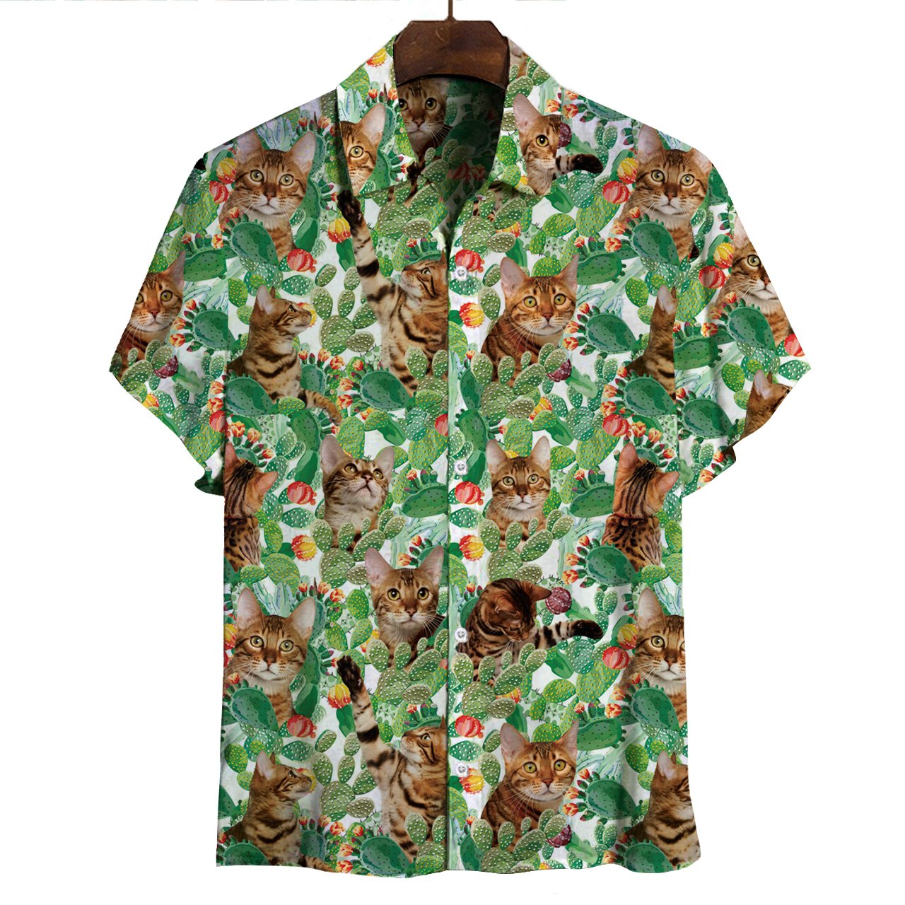 Bengal Cat Hawaii Shirt Ha56199