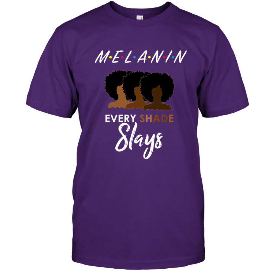 Melanin Every Shade Slays T-shirt